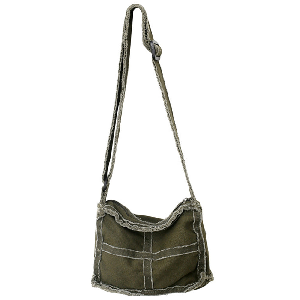 Canvas Crossbody Bag - Vintage Outdoor Sport Shoulder Bag